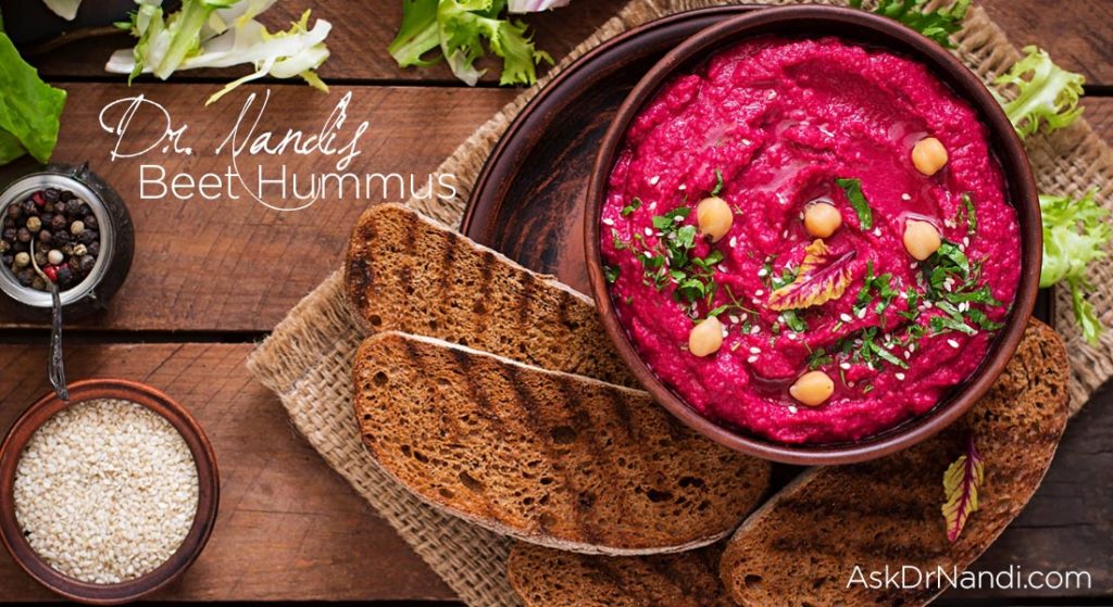 Healthy Beet Hummus