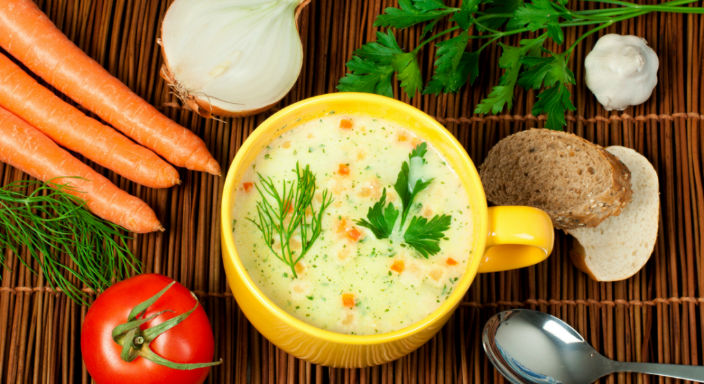 Healthy Cream Of Chicken Soup