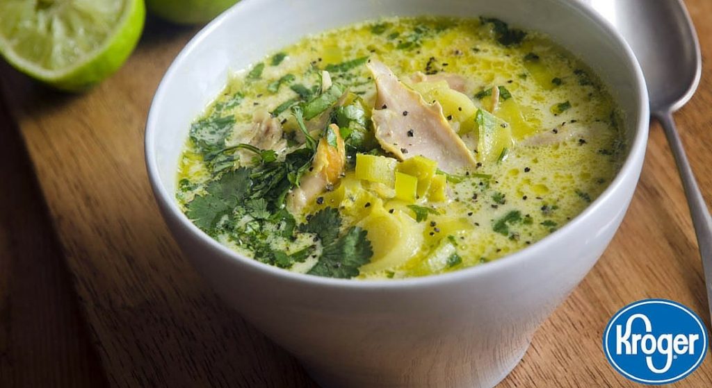 Curry and Coconut Chicken Soup