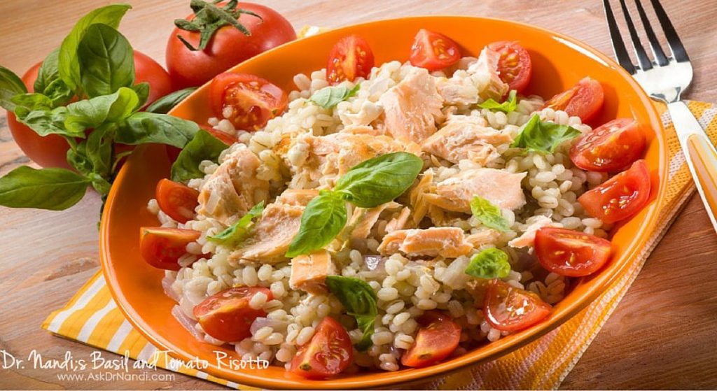 Tomato and Basil Risotto