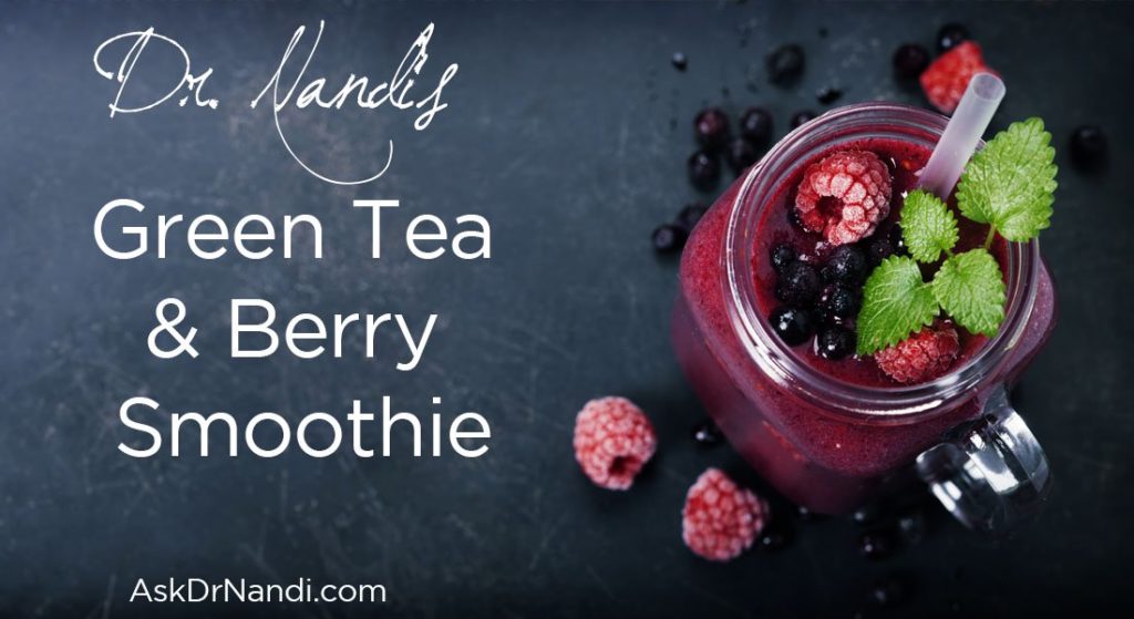 Green Tea & Berry Smoothie