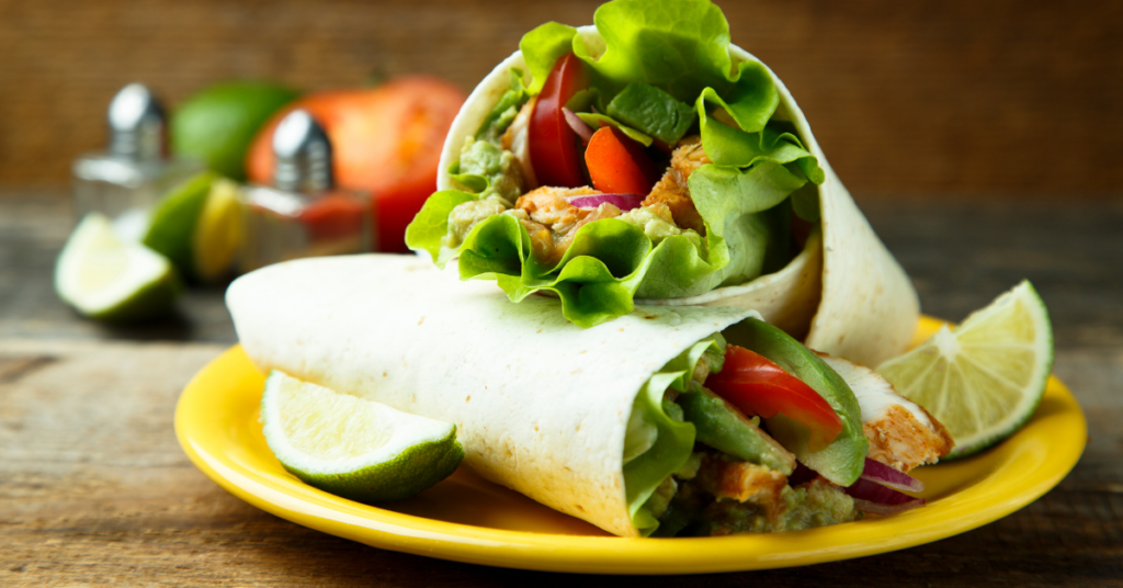 Chicken Watercress Wrap