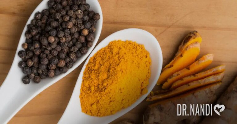 Turmeric and Black Pepper