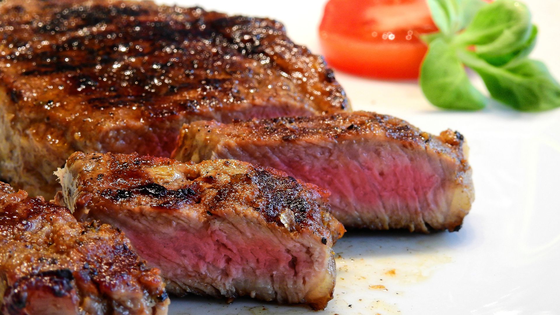 Red Juice in Steak